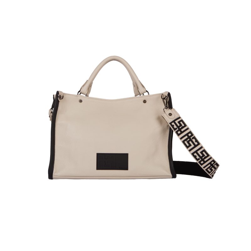 LITHOS multicolor logo leather