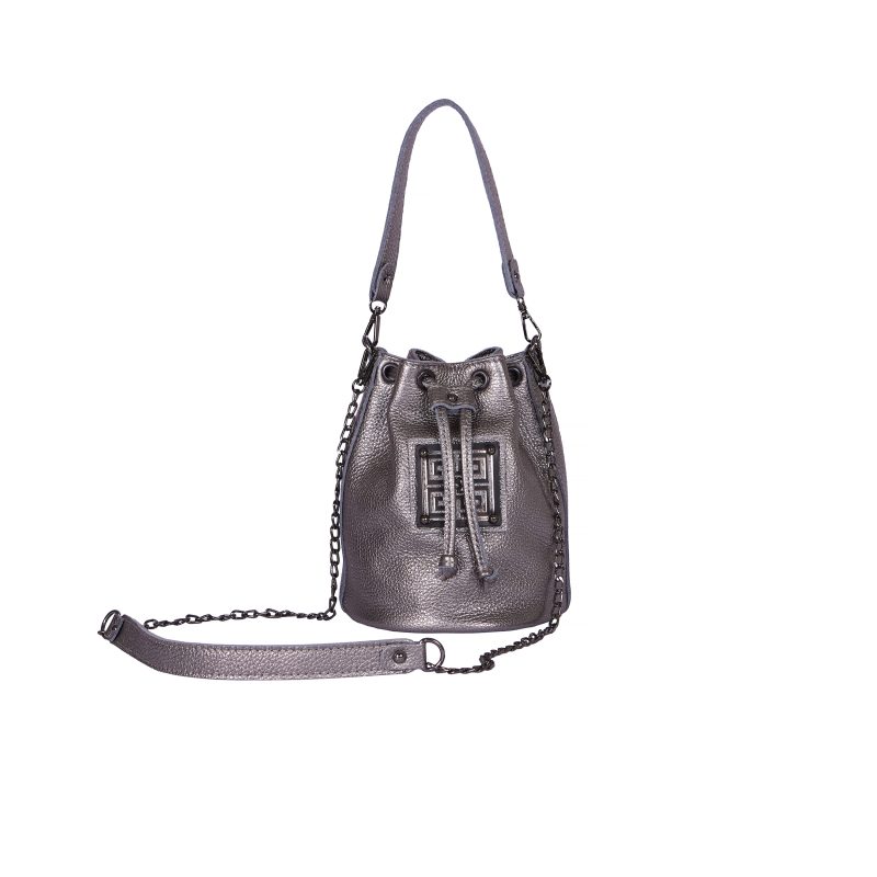 ETOS mini metallic leather