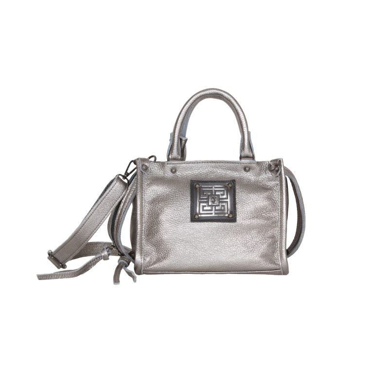 THALOS mini metallic leather