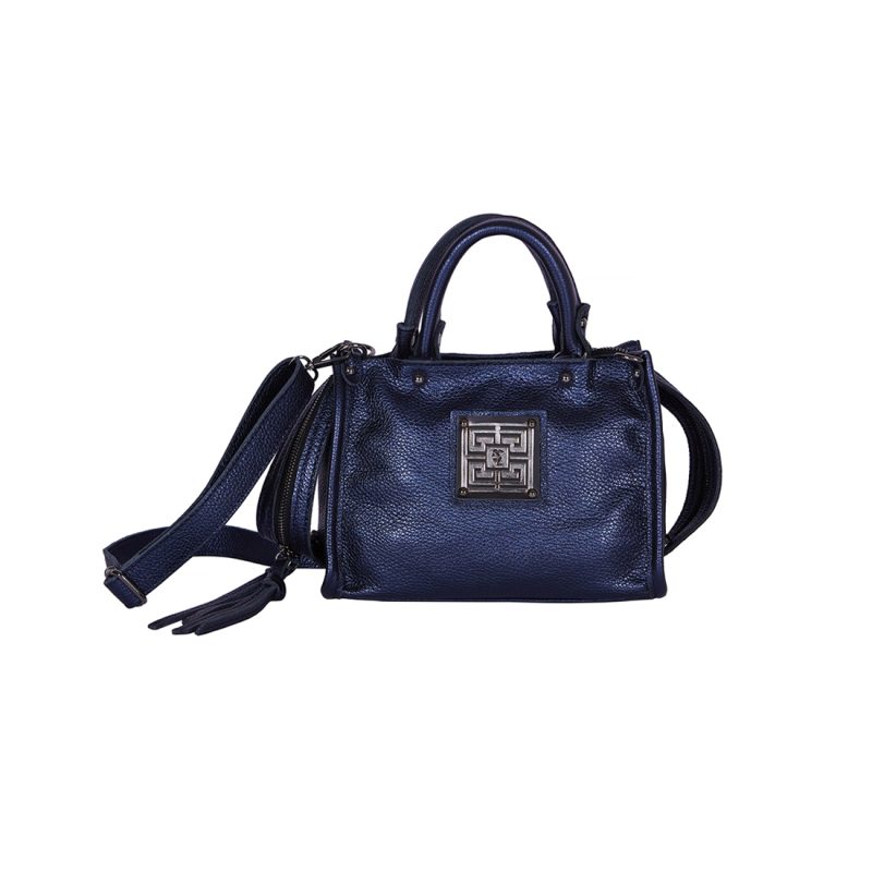 THALOS mini metallic leather