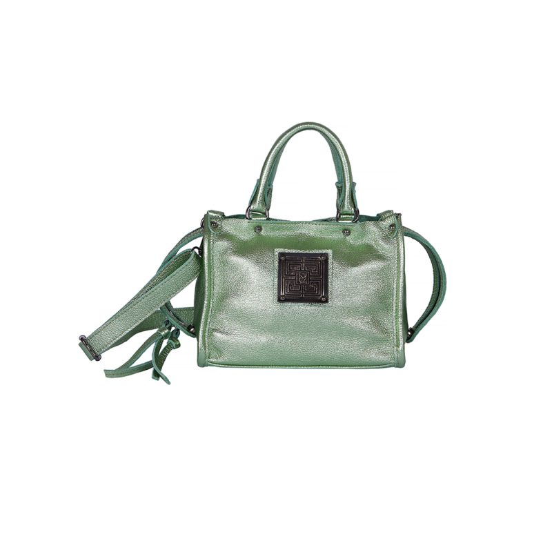 THALOS mini metallic leather