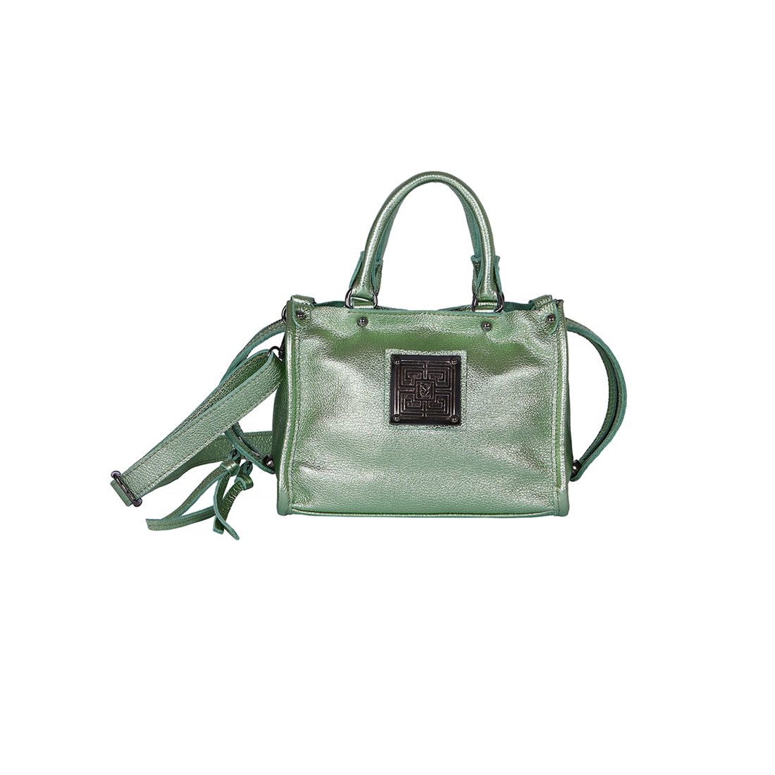 THALOS mini metallic leather
