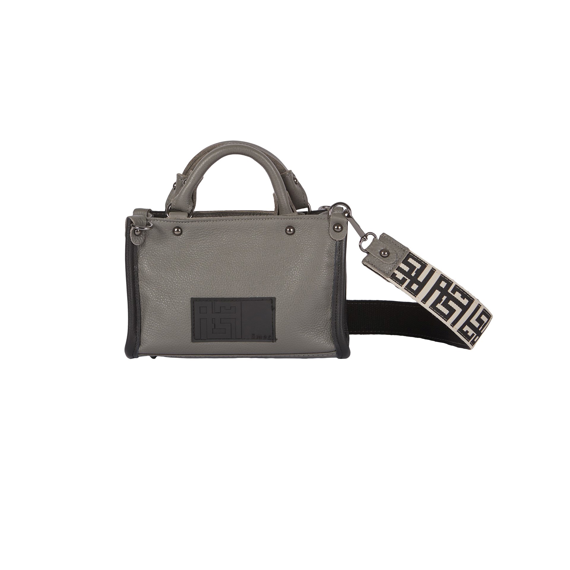 LITHOS mini multicolor logo leather