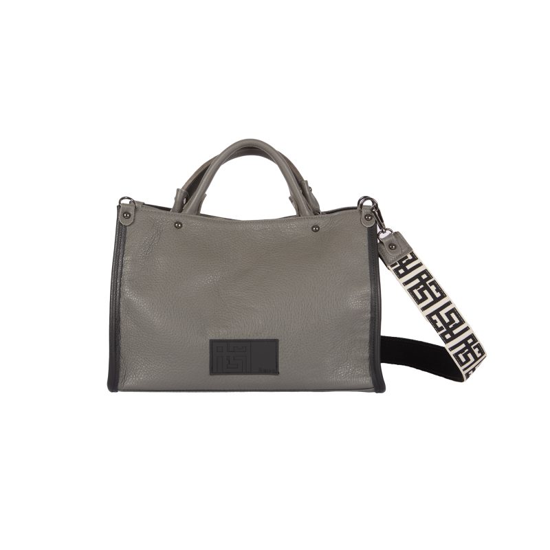 LITHOS multicolor logo leather