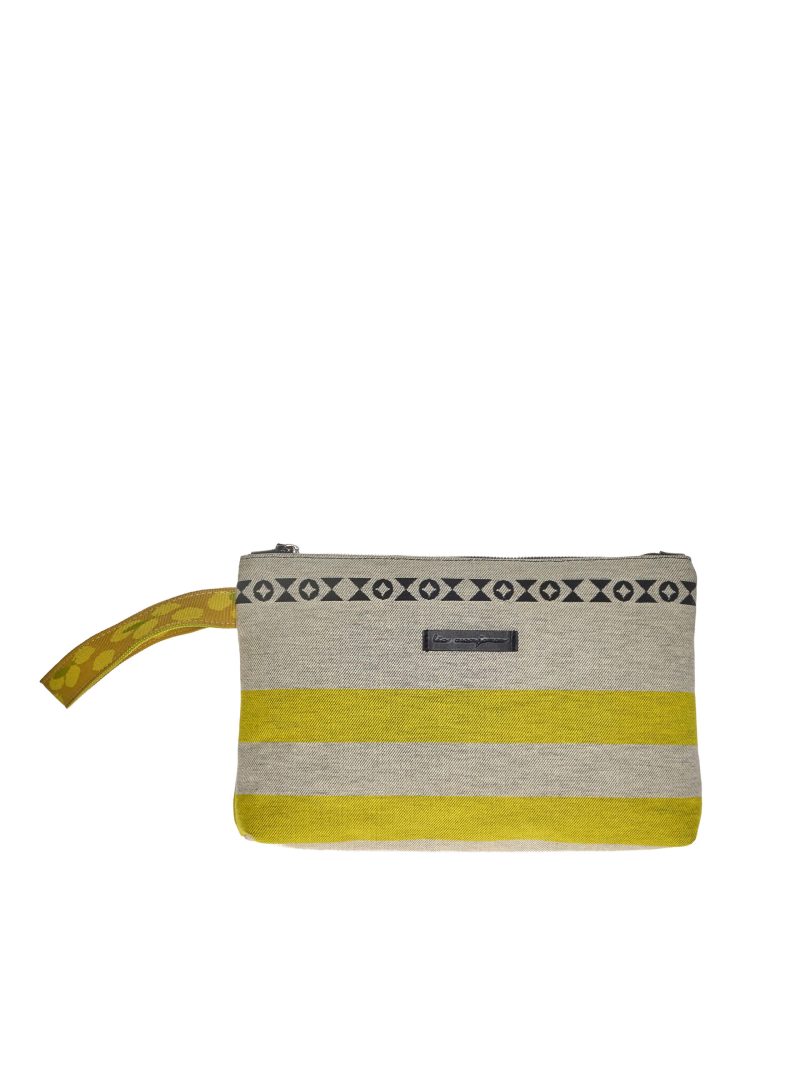 VROULIDIA clutch stripes